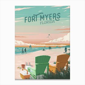 Fort Myers Florida Canvas Print