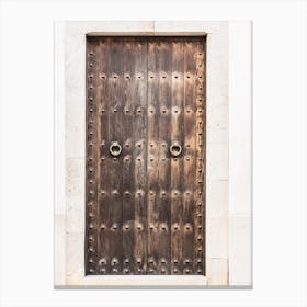 Old Wooden Door Canvas Print