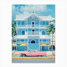 Bavaro Beach Dominican Republic 70's Canvas Print