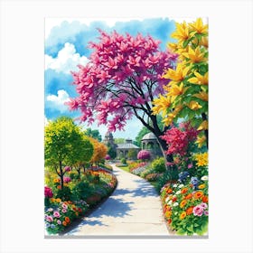 Garden Path 14 Canvas Print