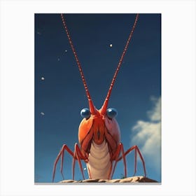 Big Shrimp Canvas Print