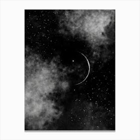 Crescent In The Sky Canvas Print