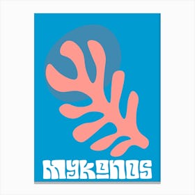 Mykonos Canvas Print