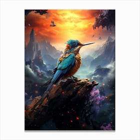 King Bird Canvas Print