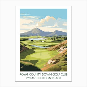 Royal County Down Golf Club   Newcastle Northern Ireland 1 Canvas Print