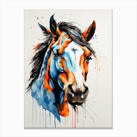 Horse Painting 4 Canvas Print