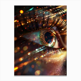 Eye Of The Future 1 Canvas Print