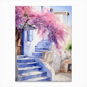 Greece Painting 4 Canvas Print