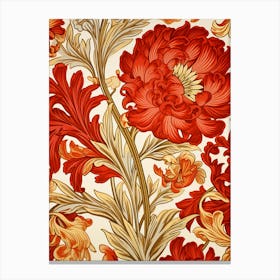 Wallpaper Pattern 8 Canvas Print