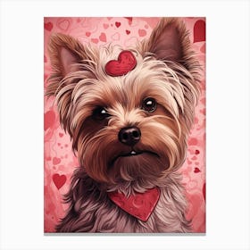 Yorkie Canvas Print