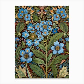 William Morris Forget Me Nots Canvas Print