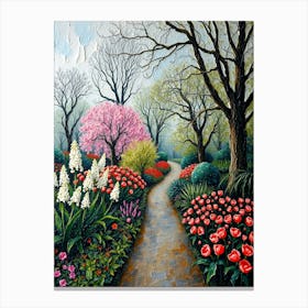 Path In The Park 2 Canvas Print