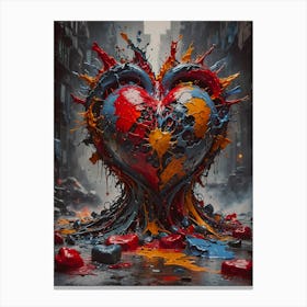 Heart Of The City~ Escape Clause~ Reimagined Canvas Print