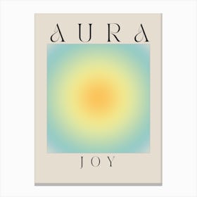 Joy Aura Canvas Print