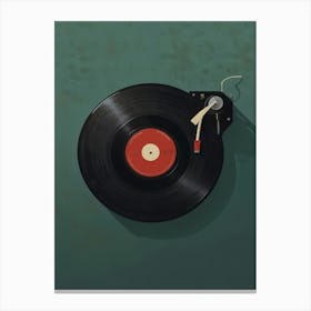 Vinyl Record 13 Canvas Print