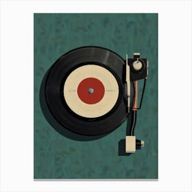 Vinyl Record 19 Canvas Print