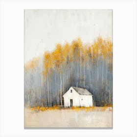 Barn In The Fall Canvas Print