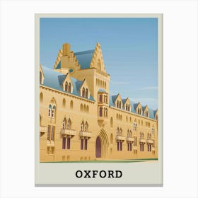 Oxford University Canvas Print