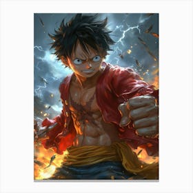 One Piece Wallpaper 9 Canvas Print