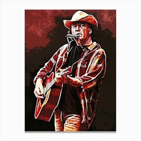 Neil Young 11 Canvas Print