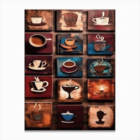 Coffee Wall Art Canvas Print