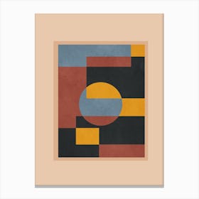 Minimal Geometric Art 3 Canvas Print
