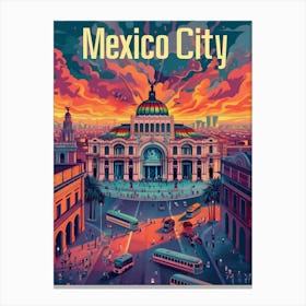 Mexico City 1 Canvas Print