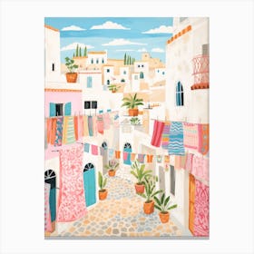 Sousse Tunisia 1 Illustration Canvas Print