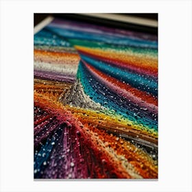 Rainbow Print Canvas Print