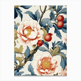 Peony Wallpaper 3 Canvas Print