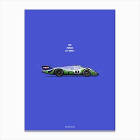 Cars in Colors, 917 Hippie Canvas Print