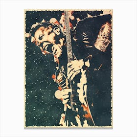 James Hetfield live concert 1 Canvas Print