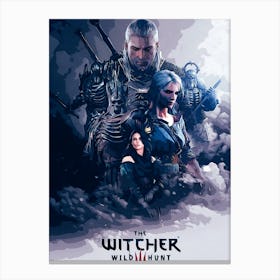 The Witcher 10 Canvas Print