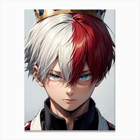 My Hero Academia Shoto Todoroki (7) 1 Canvas Print