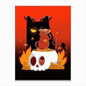 Devil Mouse 1 Canvas Print