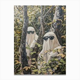 Ghosts In The Woods 8 Canvas Print