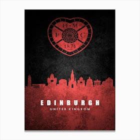 Heart Of Midlothian Canvas Print