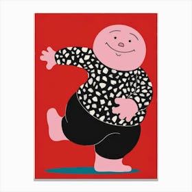 'The Little Pig' Canvas Print