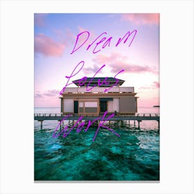 Dream Island Canvas Print