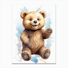 Teddy bear Canvas Print