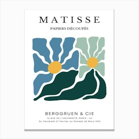 Matisse Galerie D'exposition Papier Decoupe Art Print Canvas Print