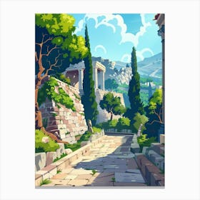 Acropolis Canvas Print