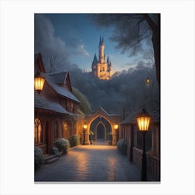 Cinderella'S Castle Canvas Print