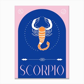 Scorpio Canvas Print