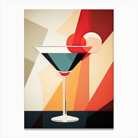 Cosmopolitan, Mid century 1 Canvas Print