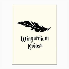 Wingardium Leviosa Harry Potter Canvas Print
