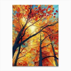 Autumn Trees 40 Canvas Print