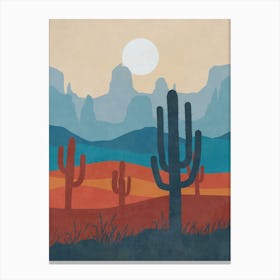 Cactus Stock Videos & Royalty-Free Footage Canvas Print