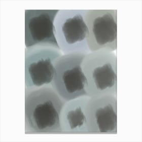 Abstract - grey blue Canvas Print