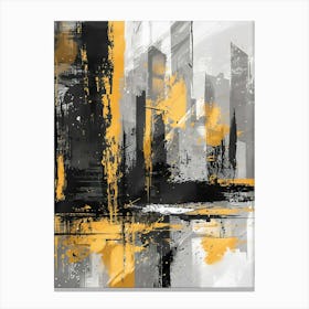 Abstract Cityscape 1 Canvas Print